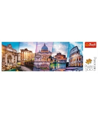 Imagine Puzzle Trefl 500 Panorama Calatorind in Italia