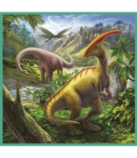Imagine Puzzle Trefl 3In1 Lumea Extraordinara a Dinozaurilor
