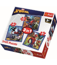 Imagine Puzzle Trefl 3In1 Forta Paianjenului