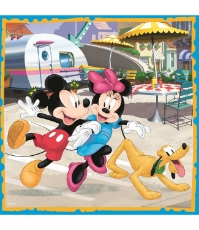 Imagine Puzzle Trefl 3In1 Mickey Mouse si Prietenii