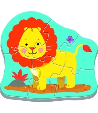 Imagine Puzzle Trefl Baby Clasic animale Safari