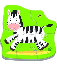 Imagine Puzzle Trefl Baby Clasic animale Safari