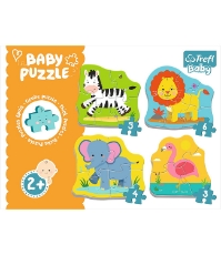 Imagine Puzzle Trefl Baby Clasic animale Safari