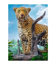 Imagine Puzzle Trefl 500 Leopard in Savana