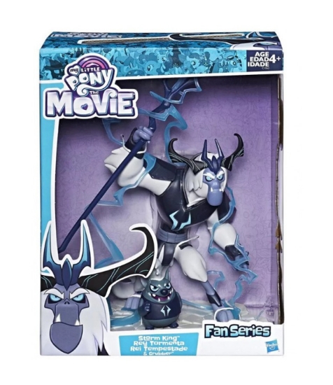 Imagine MLP figurine Storm King si Grubber