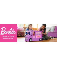 Imagine Barbie set cu Rulota la picnic