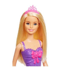 Imagine Barbie papusa Printesa cu rochita rosie