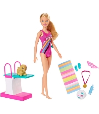 Imagine Papusa Barbie Inotatoare
