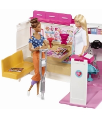 Imagine Barbie set Clinica Mobila