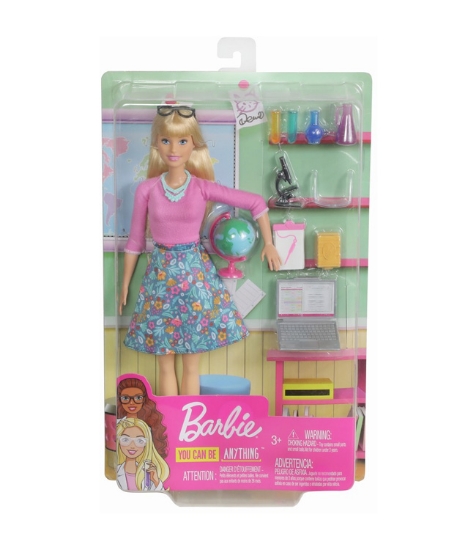 Imagine Papusa Barbie set Profesoara