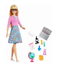 Imagine Papusa Barbie set Profesoara