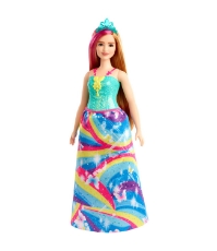 Imagine Barbie papusa Dreamtopia Printesa cu coronita albastra