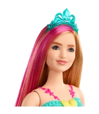 Imagine Barbie papusa Dreamtopia Printesa cu coronita albastra