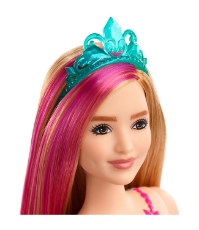 Imagine Barbie papusa Dreamtopia Printesa cu coronita albastra