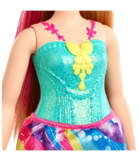 Imagine Barbie papusa Dreamtopia Printesa cu coronita albastra