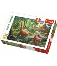Imagine Puzzle Trefl 60 Migratia Dinozaurilor