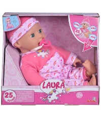 Imagine Papusa bebelus Laura 38cm cu sunete