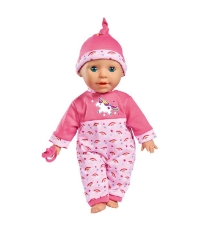 Imagine Papusa bebelus Laura 38cm cu sunete