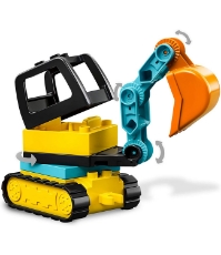 Imagine Lego Duplo  Camion si excavator pe senile 10931