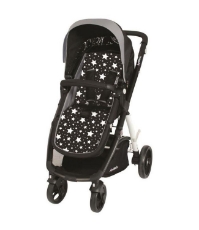 Imagine Saltea carucior Comfi-Cush Black and White Stars, 842094