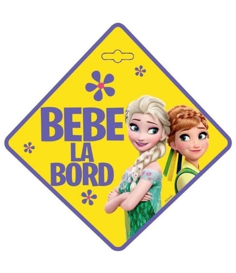 Imagine Semn auto Bebe la Bord Frozen SEV9622