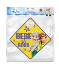 Imagine Semn auto Bebe la Bord Frozen SEV9622