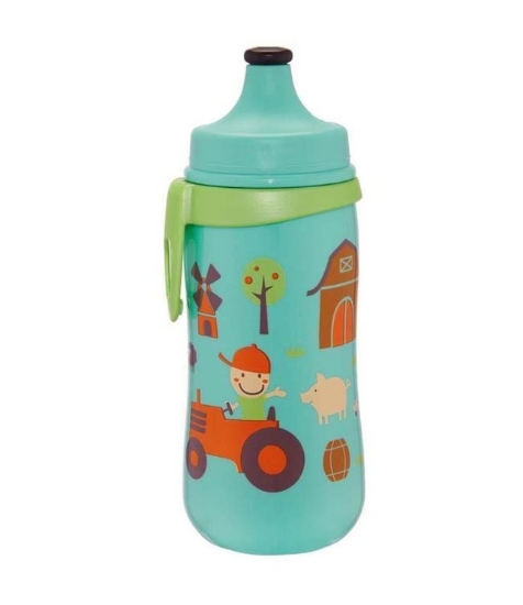 Imagine Cana Kids Cup Boy PP 330 ml, antipicurare, cu clip de prindere,18+ luni, 35051