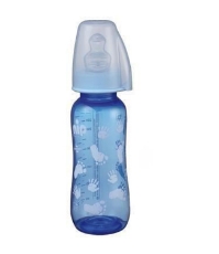 Imagine Biberon Trendy Boy PP 250 ml cu tetina silicon pt lapte, nr 1, 35036