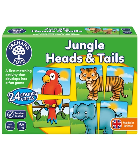 Imagine Joc educativ Jungla JUNGLE HEADS & TAILS