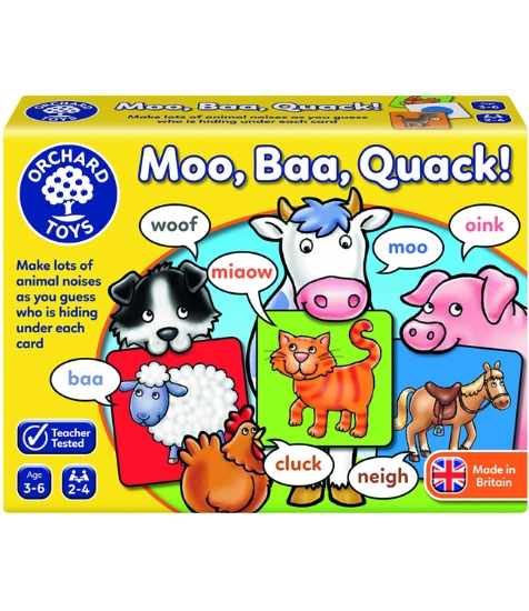 Imagine Joc educativ Moo Bee Mac MOO BAA QUACK