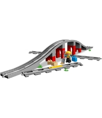 Imagine Lego Duplo Pod si sine de cale ferata 10872