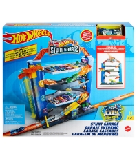 Imagine Hot Wheels Garajul cu Cascadorii