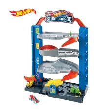 Imagine Hot Wheels Garajul cu Cascadorii