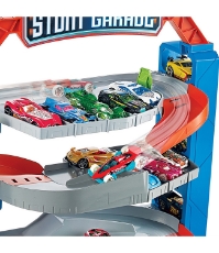 Imagine Hot Wheels Garajul cu Cascadorii