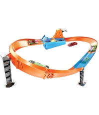 Imagine Hot Wheels Circuit Rapid cu lansator si masinuta Exclusiva