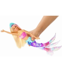 Imagine Papusa Barbie Sirena cu lumini si sunete