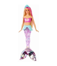 Imagine Papusa Barbie Sirena cu lumini si sunete