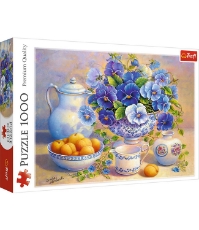 Imagine Puzzle Trefl 1000 Buchet Albastru