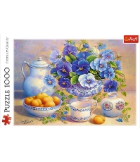 Imagine Puzzle Trefl 1000 Buchet Albastru