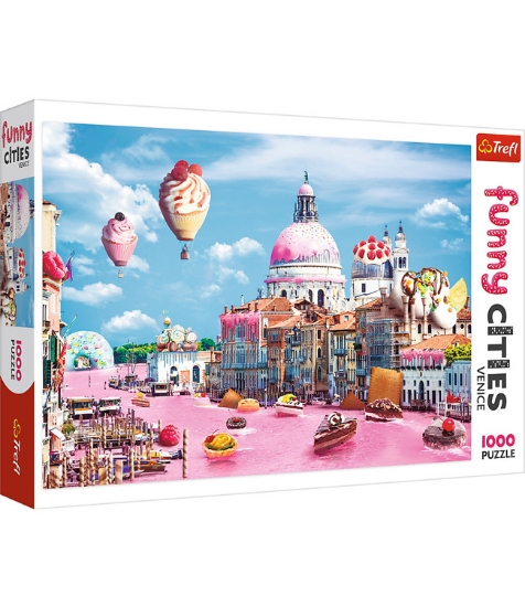 Imagine Puzzle Trefl 1000 Prajiturele la Venetia