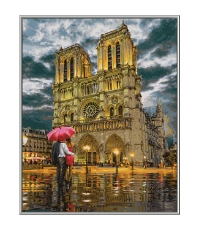 Imagine Kit pictura pe numere Catedrala Notre Dames