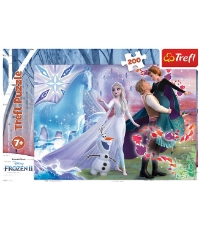 Imagine Puzzle Trefl 200 Frozen2 Universul Magic