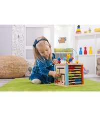 Imagine Cub Mare educativ din lemn