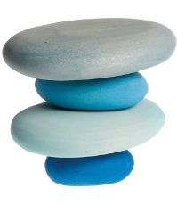 Imagine Forme in echilibru, oval, nuante de ablastru