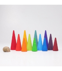 Imagine Set de conuri colorate, curcubeu