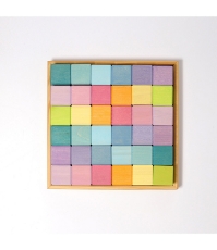 Imagine Cuburi Mozaic, nuante pastel, mediu
