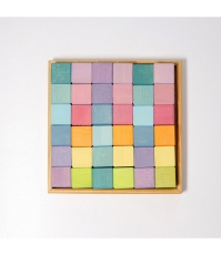 Imagine Cuburi Mozaic, nuante pastel, mediu