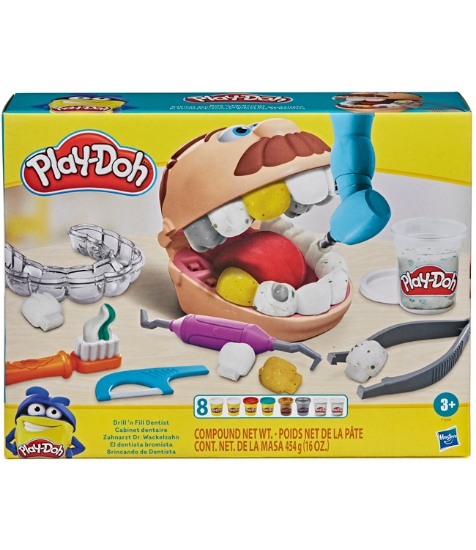 Imagine Play-Doh set Dentistul cu accesorii si dinti colorati