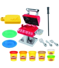 Imagine Play-Doh set Gratar cu forme si stampile