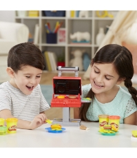 Imagine Play-Doh set Gratar cu forme si stampile